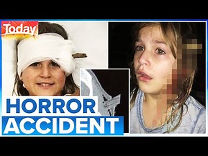 Innocent game leaves girl impaled with stick | Today Show Australia