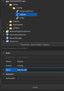 Changing properties then pressing F5