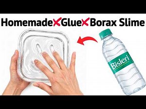 How to Make Edible Water Slime at Home/No Glue No Borax No Activator/Make Safe to Eat Water Slime