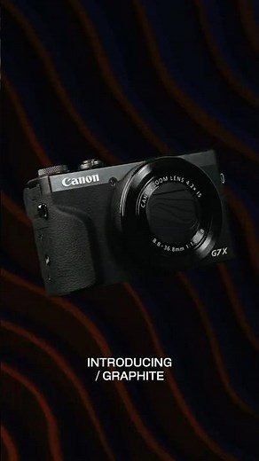 Limited Edition Canon PowerShot G7 X Mark III in Graphite