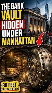 The Secret Bank Vault Hidden Under Manhattan 😱💰 #shorts #trading #documentary