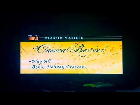 Classical Rewind 2013 DVD Menu