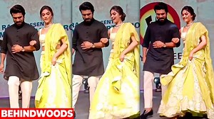 86K views · 1.8K reactions | எனக்கு Step தெரியுமாவா... Ippudu Choodu... Keerthy Suresh VS Ram Charan Naatu Step Challenge | Behindwoods | Facebook