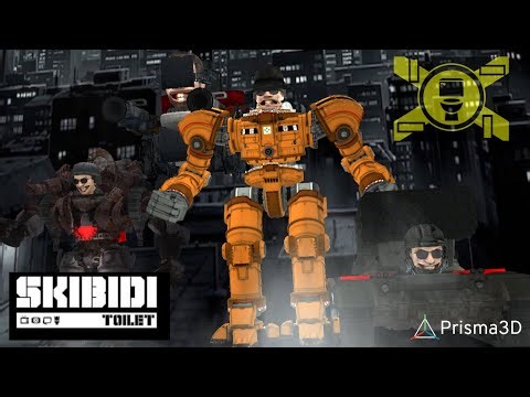 Upgraded Fan-Made Skibidi Toilet Pack For [Prisma 3D]