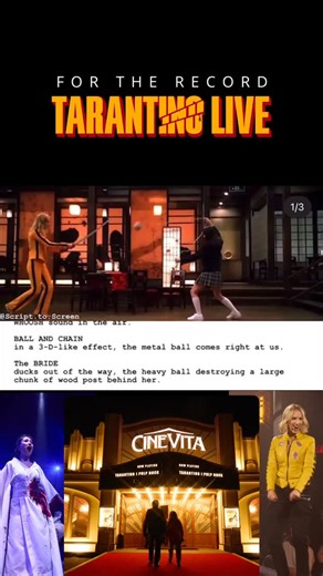 CineVita on Instagram: "🎬 What’s your favorite scene from Kill Bill? Did you know? According to Tarantino and Uma Thurman, the idea for Kill Bill (2003) was born on the set of Pulp Fiction (1994). Between takes, the two dreamed about making a ‘70s-style kung-fu film — Uma even came up with the iconic opening image: a bloodied Bride in her wedding gown. When Kill Bill: Vol. 1 finally hit theaters 22 years ago today, the vision had grown so big it had to be split in two. Volume 1 paid homage to t