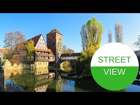 STREET VIEW in Nürnberg in GERMANY