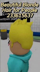 Brookhaven Beautiful Blonde Hair for Beautiful People ID Code (OUTFIT 2024 Roblox IDs)