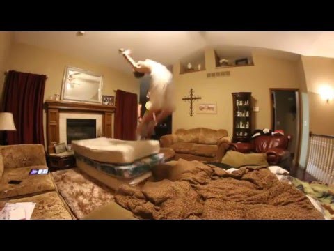 Mattress Flips Challenge Gone Wild