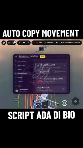 Auto Copy Movement in Roblox: How to Use the Script