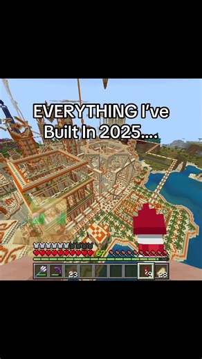 Everything I Built in Minecraft for 2025