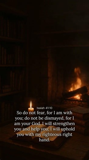 When fear grips your heart, read this (NIV)