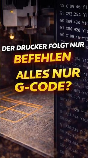 Was dein 3D-Drucker wirklich macht (G-Code einfach erklärt) #bambulab #3ddruck #fyp #3ddruckanfänger