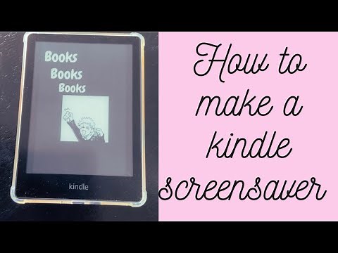 How to make a custom kindle screensaver