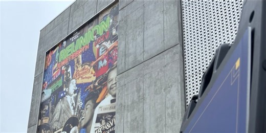 New parking garage near 18th and Vine doubles as art piece
