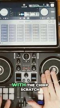 Chirp & Baby Scratches: A Beginner's DJ Guide #shorts