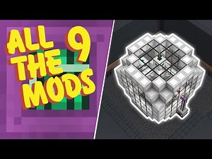 All The Mods 9 Modded Minecraft EP32 Antimatter SPS & Induction Matrix Power Storage
