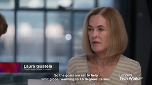 48K views · 314 reactions | Watch Lenovo’s Chief Legal Officer, Laura Quatela, as she details Lenovo’s near and long-term targets on our journey towards net-zero emissions at #LenovoTechWorld. Learn more: https://lnv.gy/3eF49Kc | Lenovo | Facebook