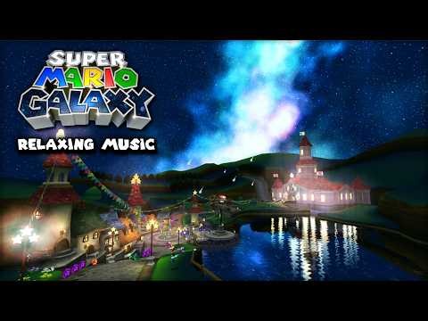 [1 HOUR] Relaxing Super Mario Galaxy Music (+ Mario Kart World Remixes)