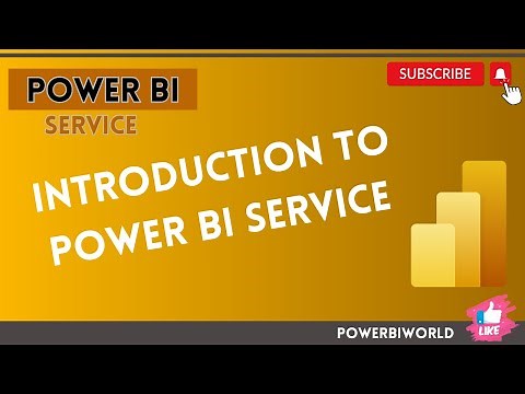 BEGINNERS GUIDE to Power BI SERVICE || INTRODUCTION TO POWER BI SERVICE 2024 #powerbi