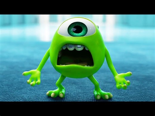 Monster University - Scarers - Have Got & Parts Of The Face