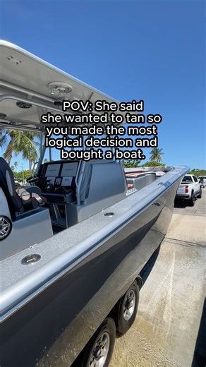 148K views · 3.3K reactions | Better UV, better vibes. She soaks up the sun, you enjoy your new boat. Call it the ultimate win-win. Find your next ‘tanning’ boat by clicking the link in our bio! | Off The Hook Yachts | Facebook