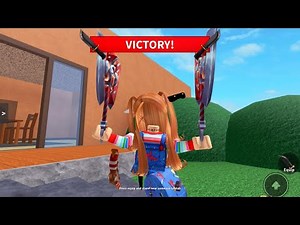CHUCKY PLAYS MM2 ON IPAD (GAMEPLAY) 🔪✨