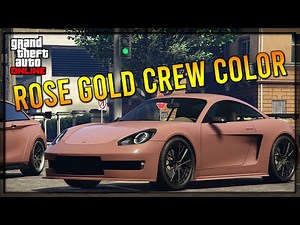 GTA 5 - Rose Gold Crew Color Update