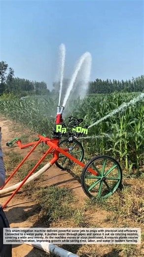 Powerful Farm Sprinkler Machine! Smart Irrigation You Must See 💦🚜