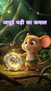 Jadui Ghadi Aur Tinku Mous: Magical Cartoon Story। जादुई घड़ी और टिंकू की कहानी। #magic #cartoon