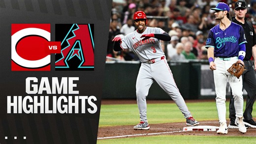Reds vs. D-backs Highlights