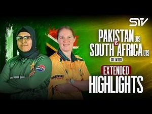 Full Match Highlights | Pakistan Women U19 vs South Africa Women U19 | 1st T20 | MZG1U