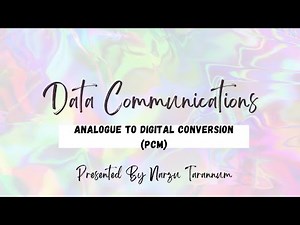 Chapter- 4.4 || Pulse Code Modulation (PCM)