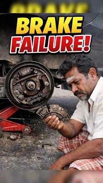 Brake applying time heavy noise. brake shoe failure. #automobile #tatanexon #brakefailure #brakeshoe