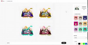 🆕生成AIでカラーバリエーション無限🪄 #Illustrator Illustrator ベータ版(英語版)にGenerative Recolorを搭載✨ あなたのイメージをテキストで入力するだけで、一瞬で作品の再配色できちゃいます！ ベータ版(日本語版)は後日公開予定😉 まずはブラウザで試してみてね👇 https://adobe.ly/45QKUmE | Adobe Creative Cloud