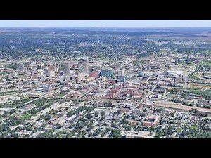 Omaha View 3D 4K Aerial Tour of Nebraska’s Dynamic Riverfront City