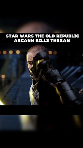 Star Wars the Old Republic Arcann Kills Thexan in Rage #swtor #starwarstheoldrepublic