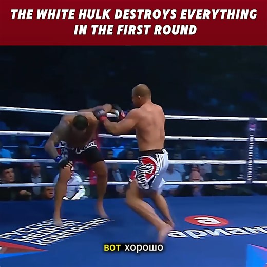 4K views · 90 reactions | The White Hulk Who Destroys Everything in the First Round  | Sputnik | Facebook