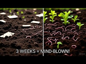 I Composted Cardboard in my Garden//See Results in Few Days..,.