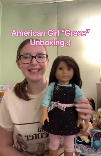 I’m so excited to have her in my collection!!! :) #americangirl #agdolltiktok #agdollcollector #americangirlunboxing