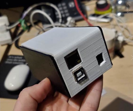 Tool-Less Arduino Uno   Ethernet Case w MicroSD Holder #3Dprinting #3DThursday