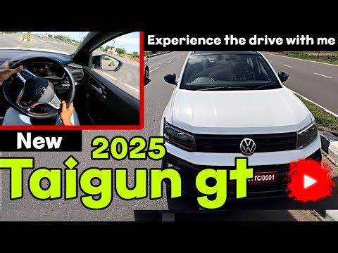New Volkswagen taigun gt 2025. Experience the drive with me. #thepedalcommander .