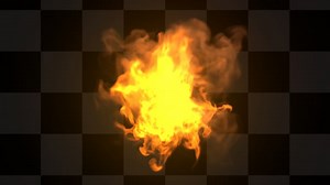 Dynamic Fire Explosion Reveal