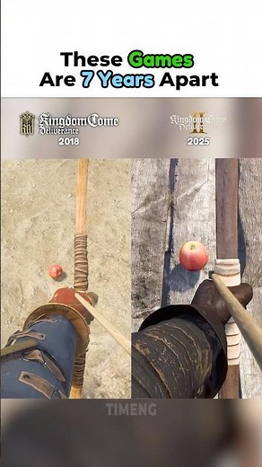 These Games Are 7 Years Apart - Kingdom Come Deliverance 2 (2025) Vs Kingdom Come Deliverance (2018)