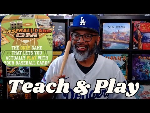 Use actual baseball cards to play this game! | Baseball Card GM Teach & Play
