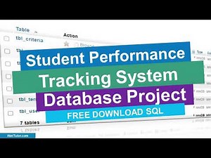 Student Performance Tracking Database Design
