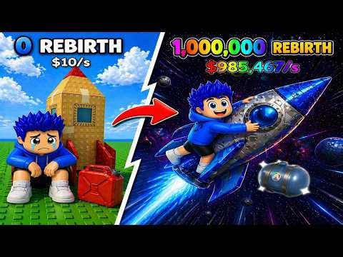 I cast 1,000,000 Rebirths! 😱 Roblox