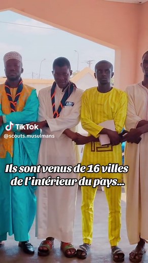 Chant d’au revoir au Camp de formation scout