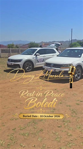 Funeral Service of Magalane Boledi Maisela — Funeral MC Tribute