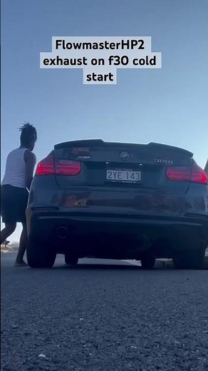 Flowmaster Hp2 on f30 #bmw #f30 #flowmaster