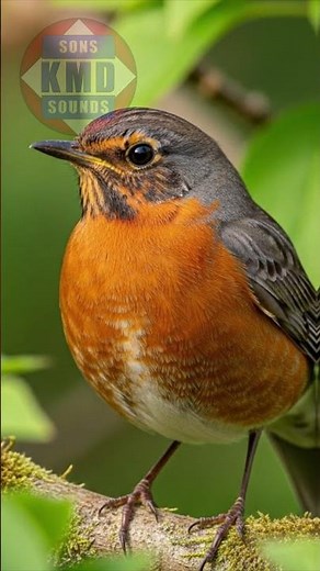 Le rouge-gorge chante comme jamais auparavant 🐦 – Sons d’animaux authentiques et réels
